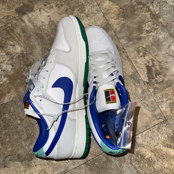 Nike Dunk Low Tennis Classic Size 11‎ Women’s/9.5 Men’s NWOB FB7910-100 - Picture 7 of 11